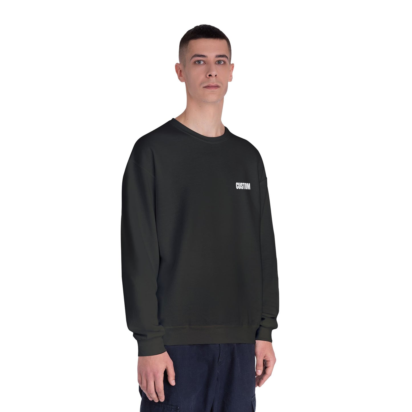 The Space - CUSTOM Unisex Crewneck (Front Name, Back Studio) Read Description Below