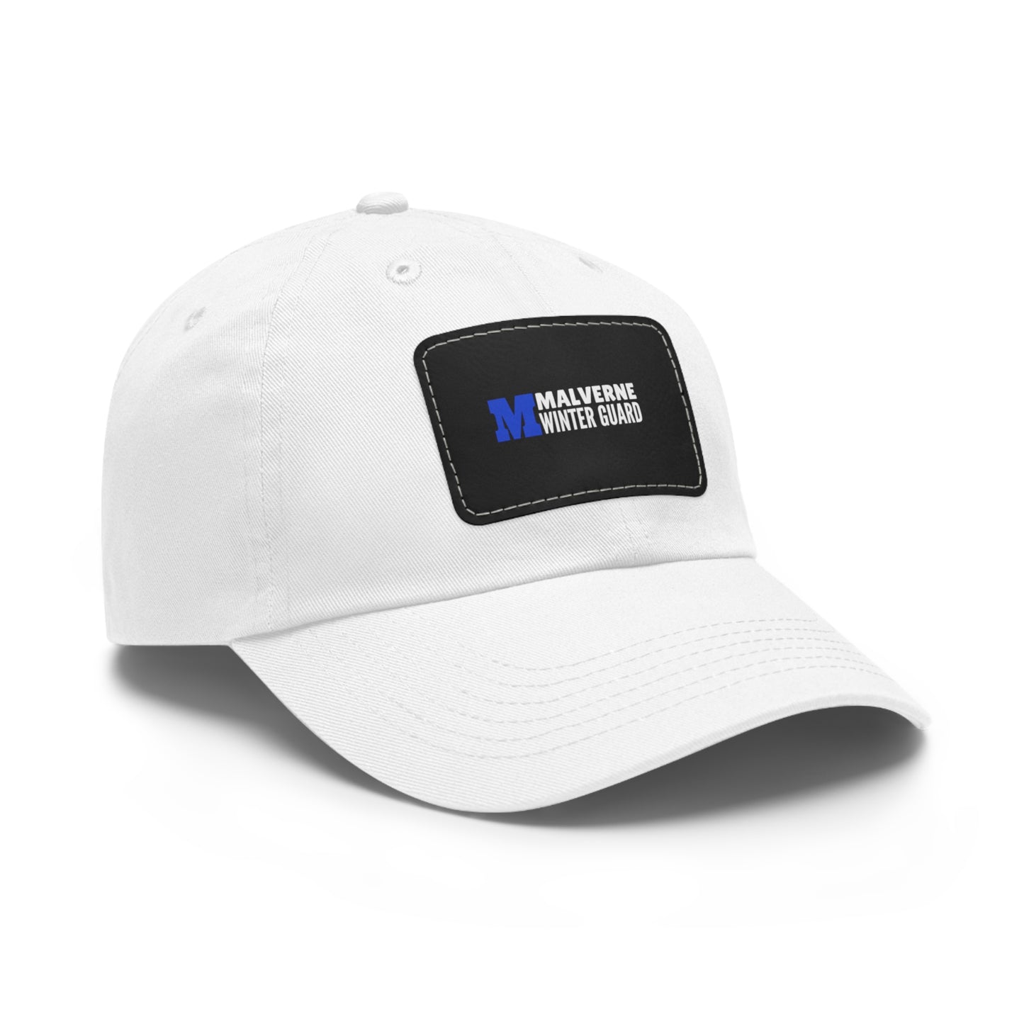 Malverne Winter Guard - Leather Patch Baseball Hat