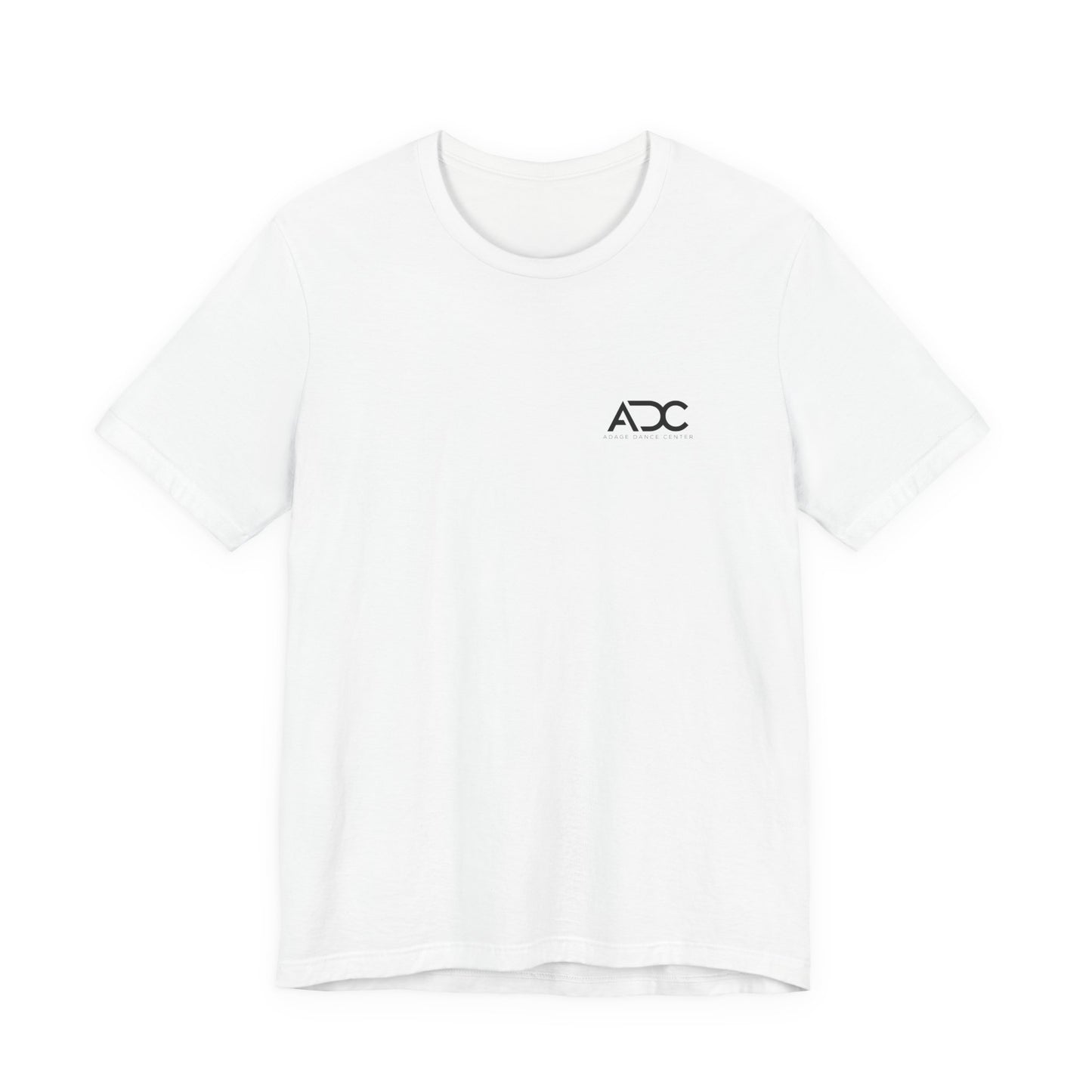 Adage Dance Center: Bella+Canvas Unisex Tee (Front Logo, Back Logo)