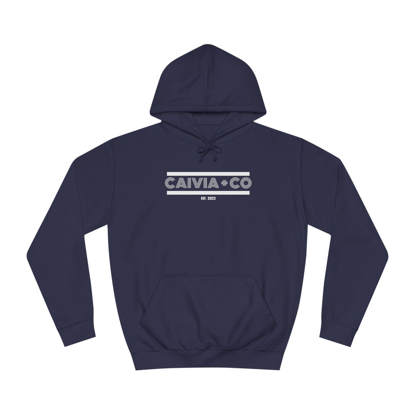 CAIVIA & Co. - Unisex Hoodie (Front Logo, Back Design)