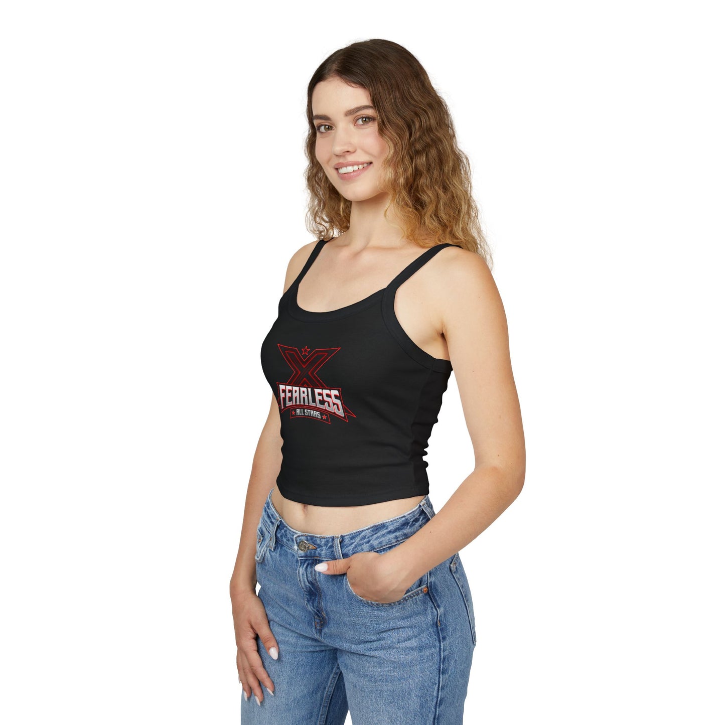 Fearless - Womens Spaghetti Strap Tank Top - CUSTOM (Read Description)