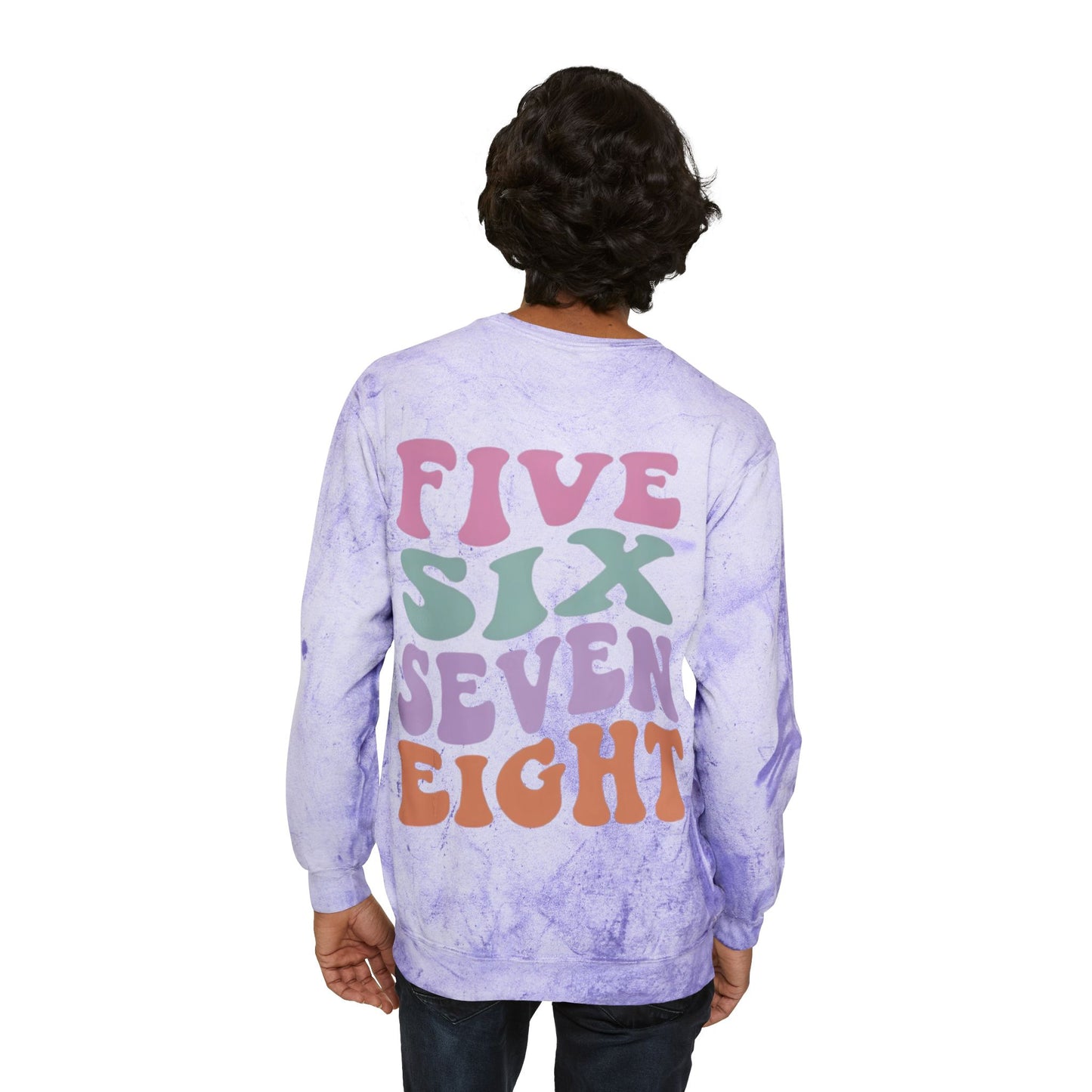 MIXX Summer 2025 - Unisex Color Blast Sweatshirt (Front Studio, Back Phrase)