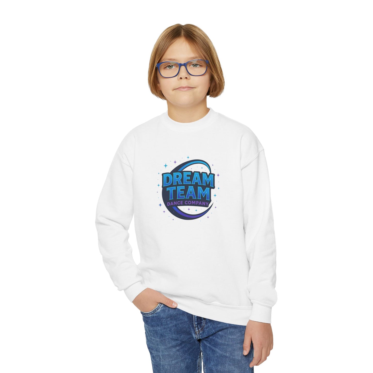 Dream Team Dance Company - Youth Crewneck Sweatshirt - Custom (Read Description)
