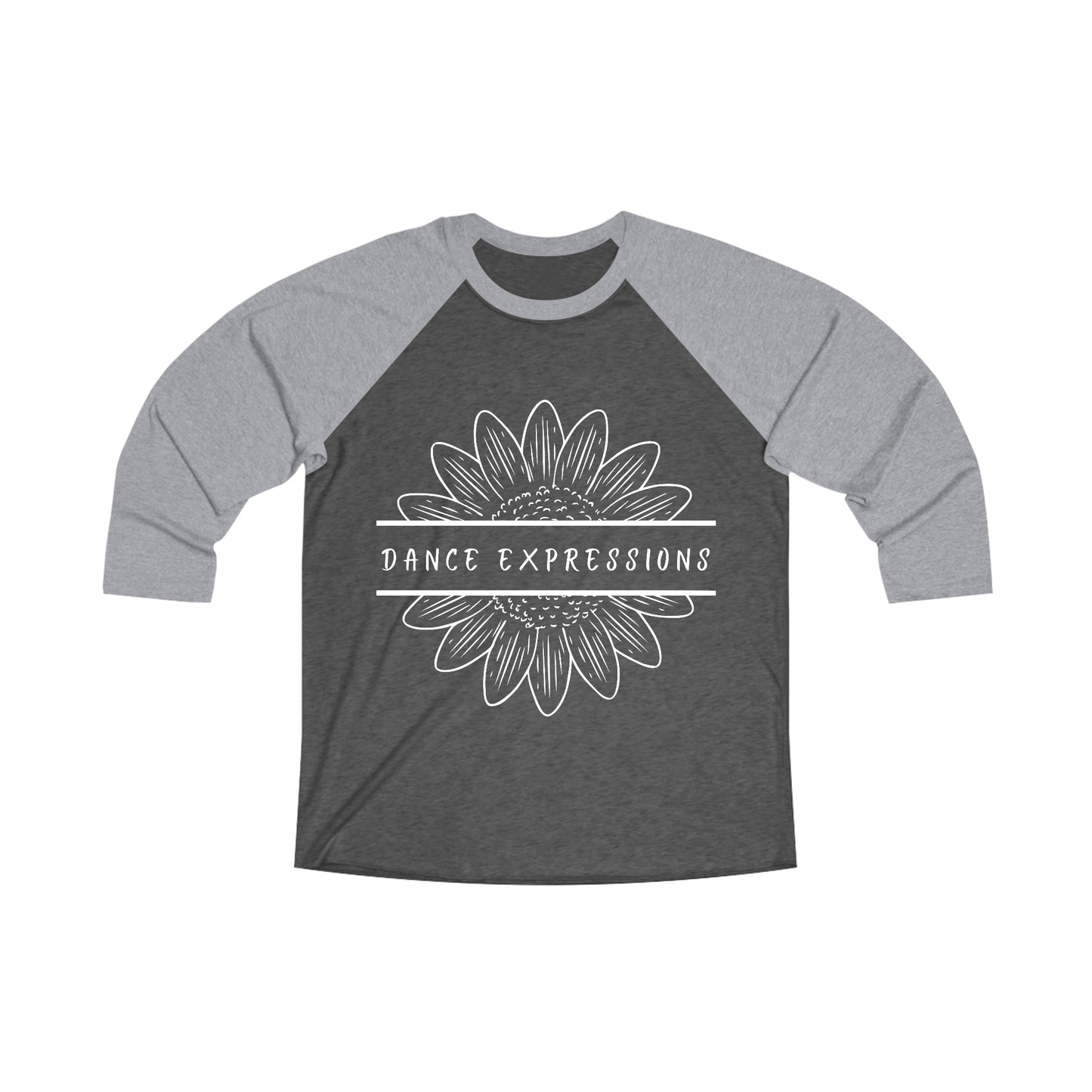 DE - Unisex Tri-Blend 3\4 Raglan Tee