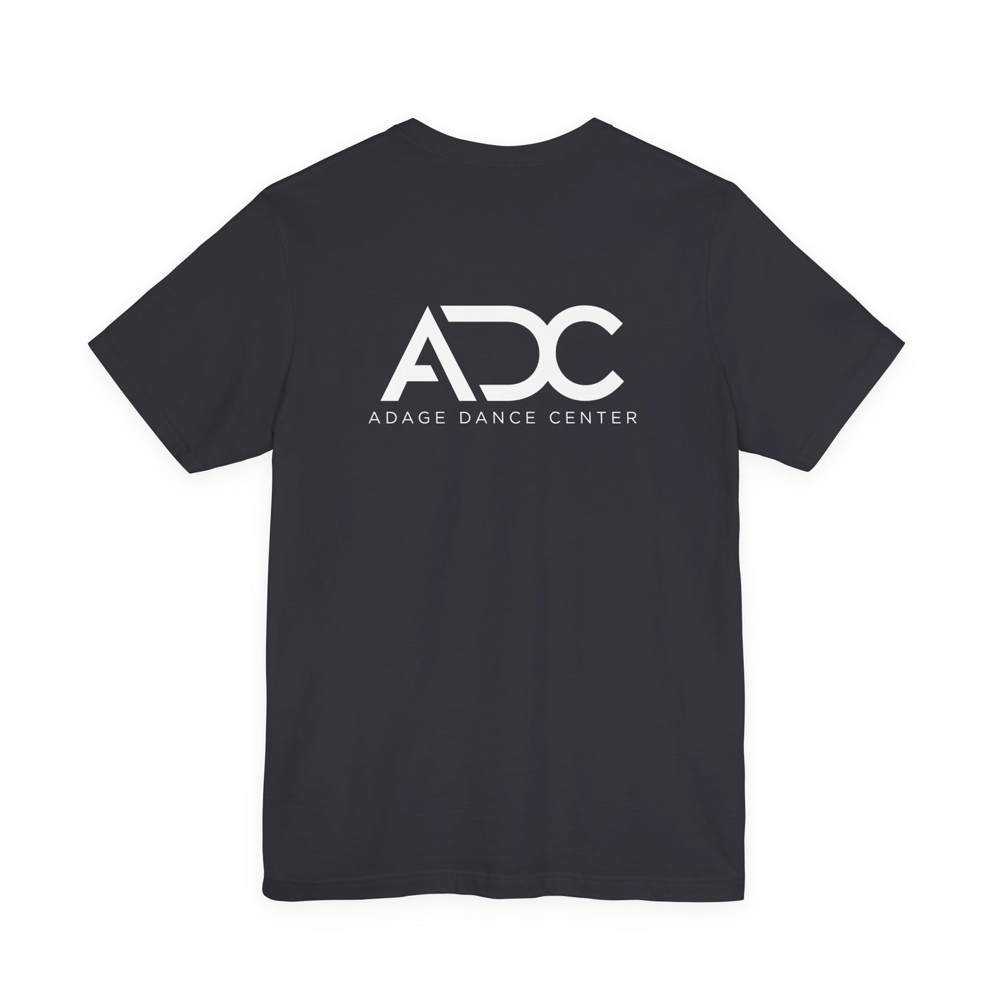 Adage Dance Center: Bella+Canvas Unisex Tee (Front Logo, Back Logo)