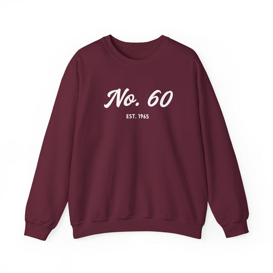 No. 60 EST 1965 - Unisex Crewneck Sweatshirt