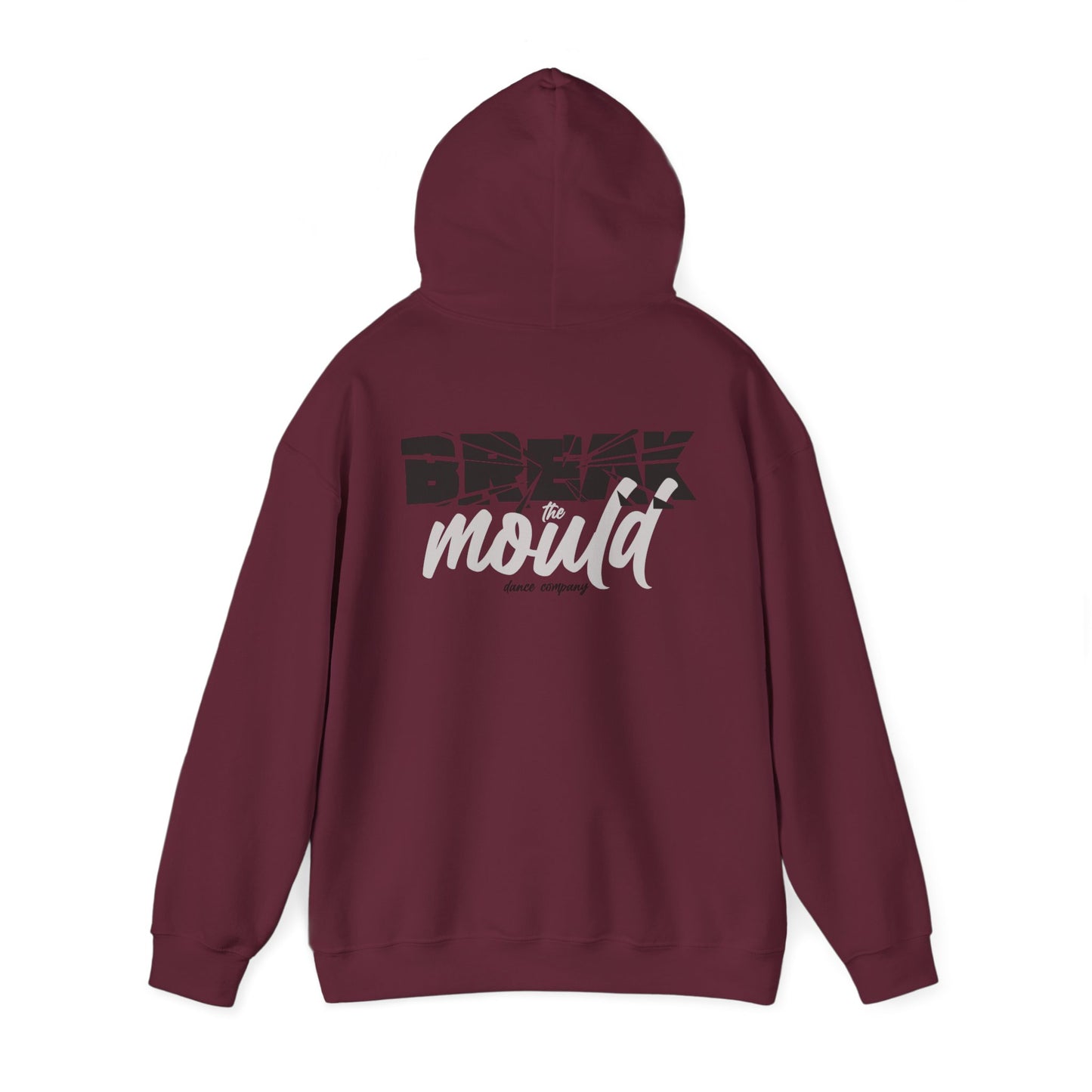 BTM - Unisex Hooded Sweatshirt - (Front Quote, Back Logo)