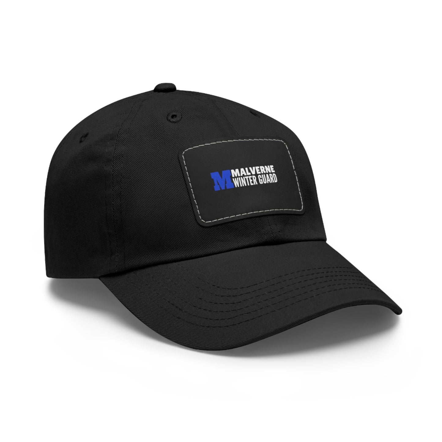 Malverne Winter Guard - Leather Patch Baseball Hat