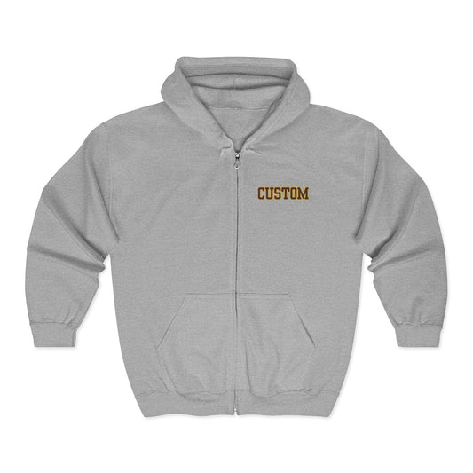 WMEDT: Unisex Zip Hooded Sweatshirt CUSTOM (Read Description) - (Multiple Colors)