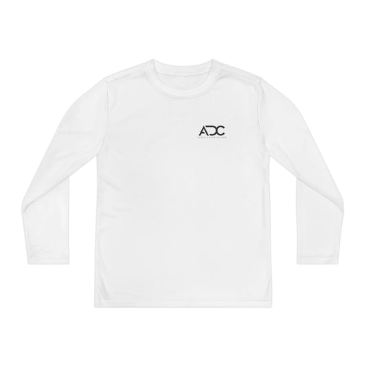 Adage Dance Center: Youth Long Sleeve Tee (Front Logo, Back Logo)
