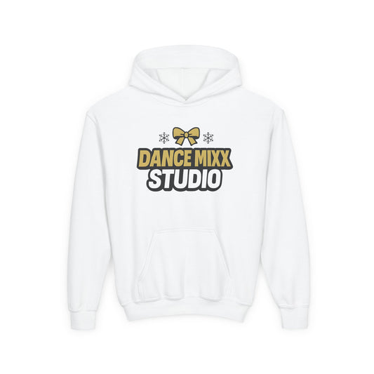 Dance Mixx Studio - Youth Holiday Bow Hoodie (Option 1)
