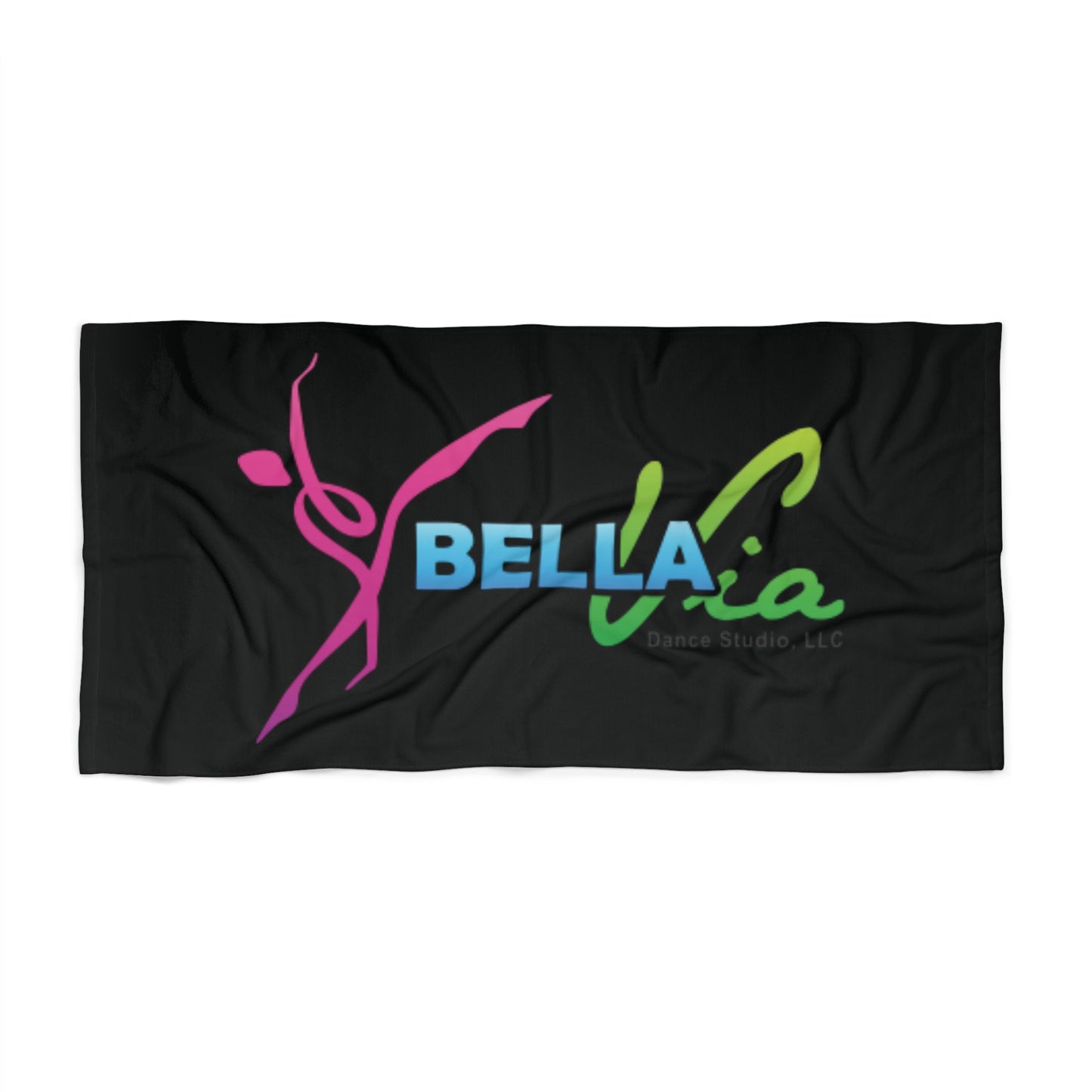 BellaVia - Beach Towel (Black)