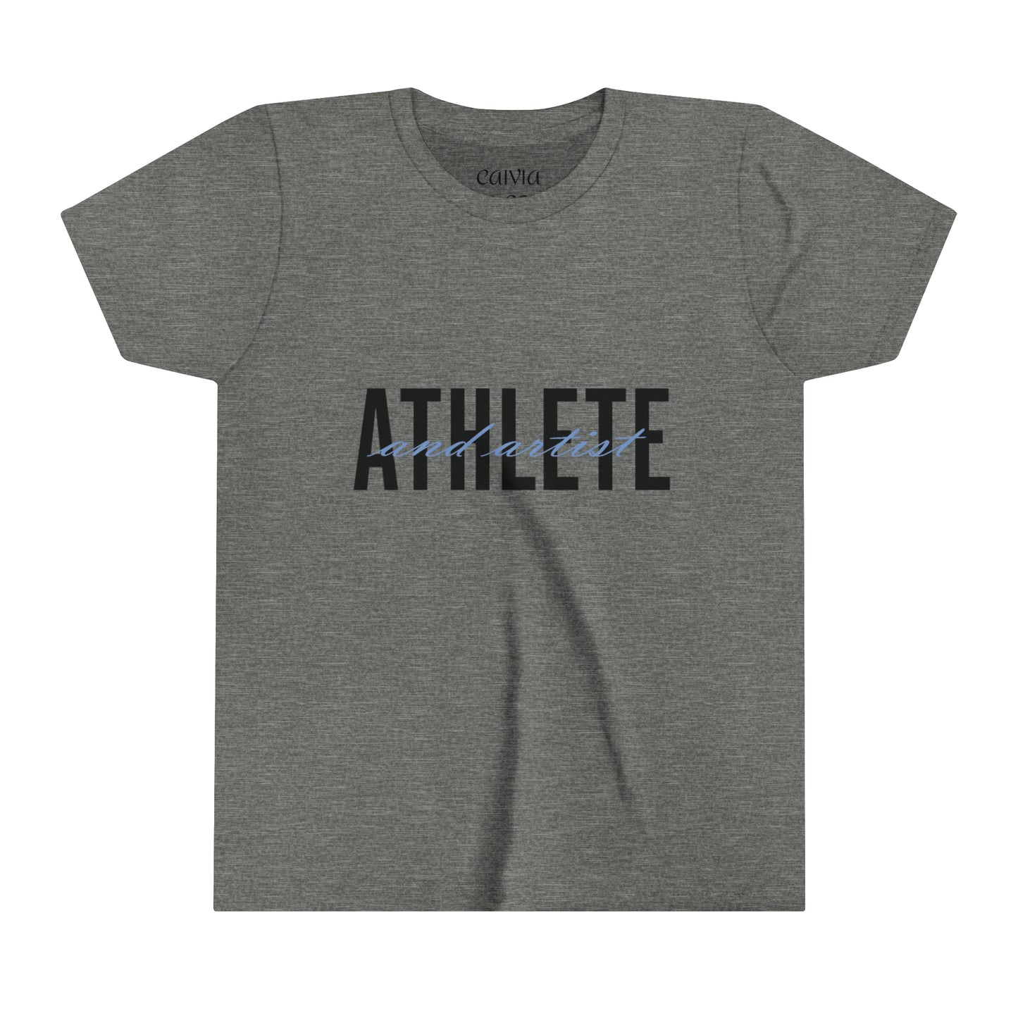 ATHLETE and ARTIST - Youth Short Sleeve Tee - (Front Design)