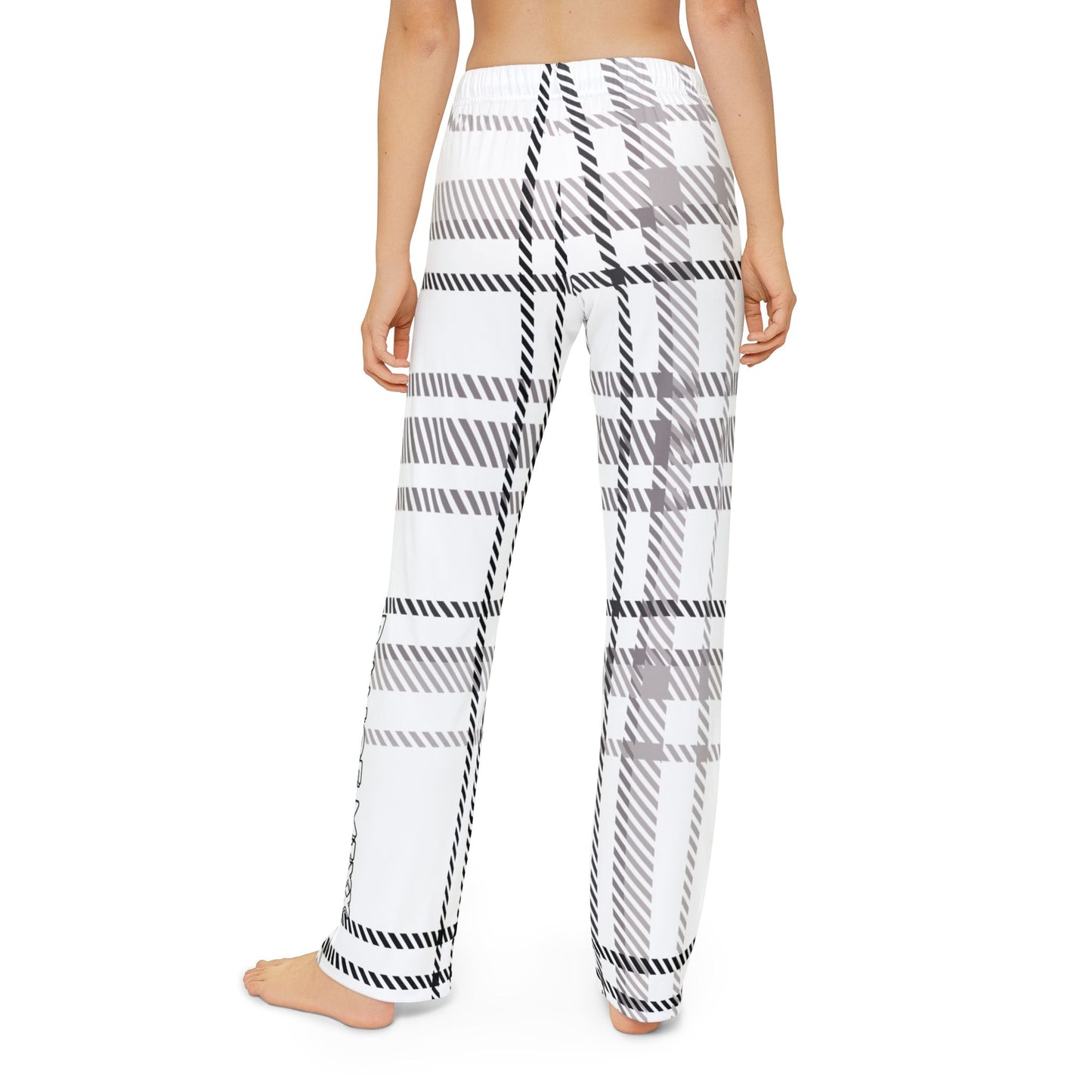 MIXX Fall - Kids Pajama Pants (Plaid Print, Left Leg Design)