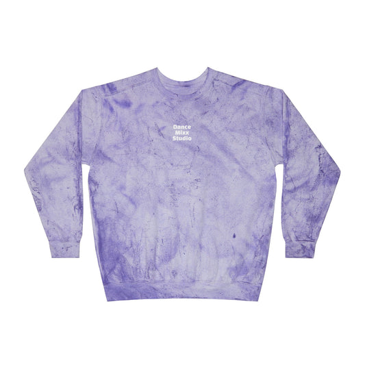 MIXX Summer 2025 - Unisex Color Blast Sweatshirt (Front Studio, Back Phrase)