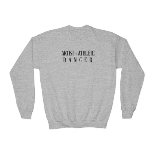 BellaVia - Youth Crewneck Sweatshirt (Front Design, Back Design)