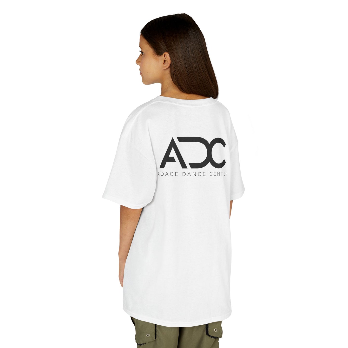 Adage Dance Center: Gildan Youth T-Shirt (Front Logo, Back Logo)