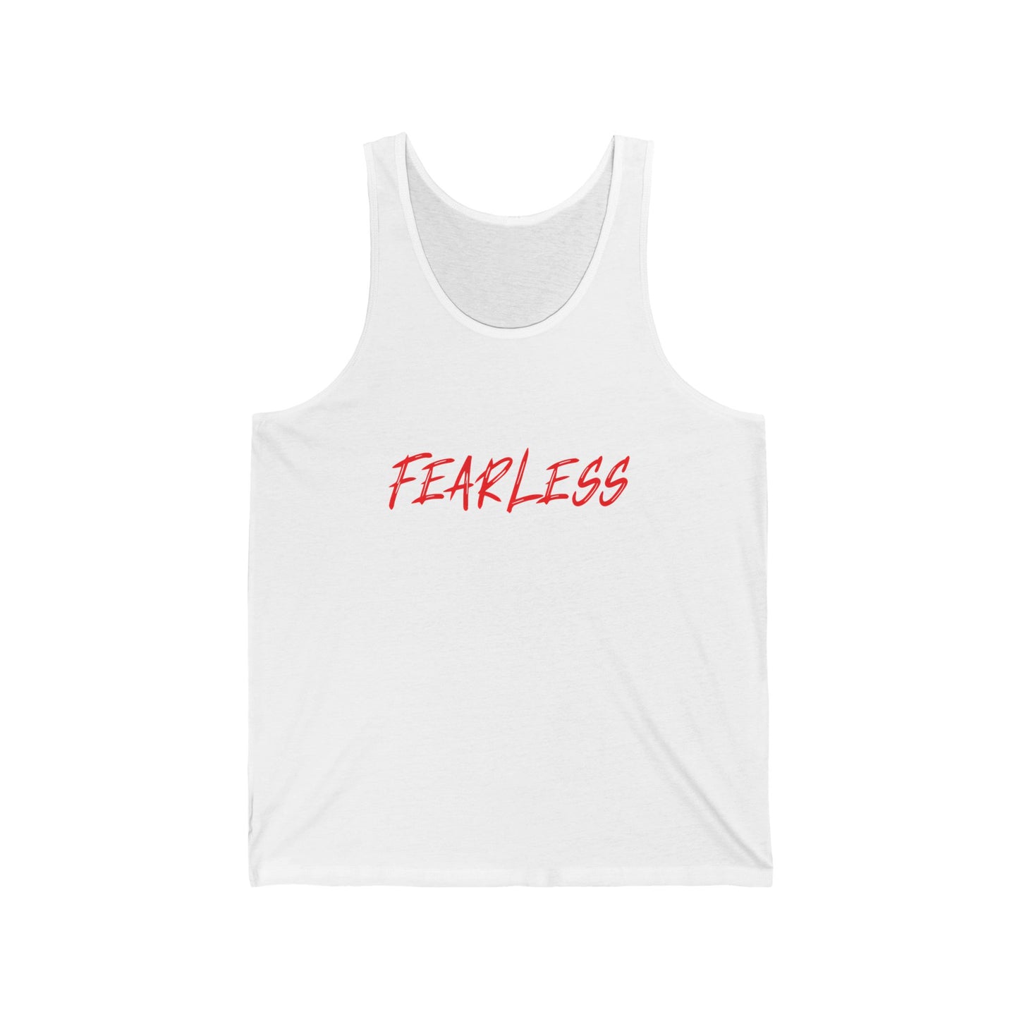 Fearless - Unisex Jersey Tank - CUSTOM (Read Description)
