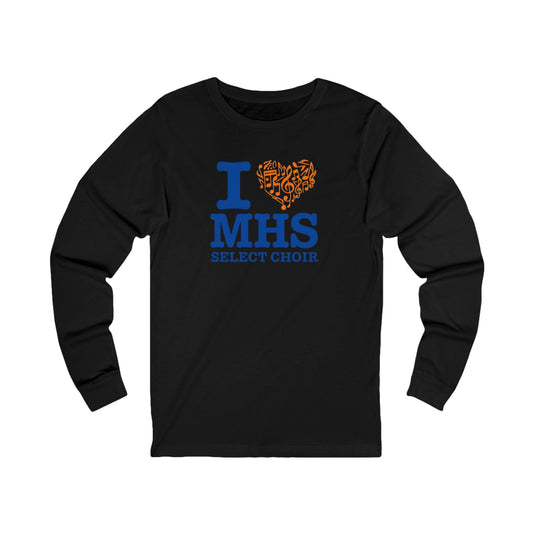 Malverne Select Choir Members - Long Sleeve Tee