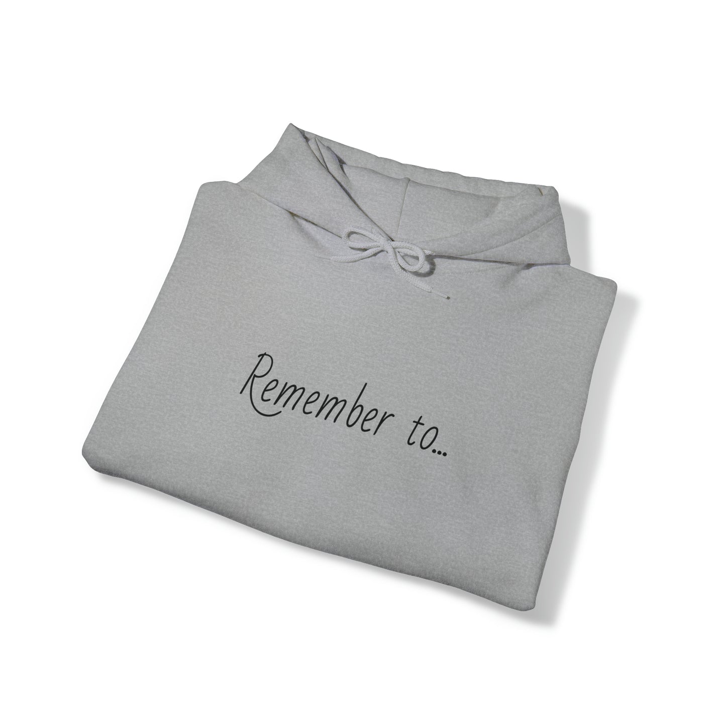 Live in the Moment - Unisex Hooded Sweatshirt - (Front Saying, Back Design)