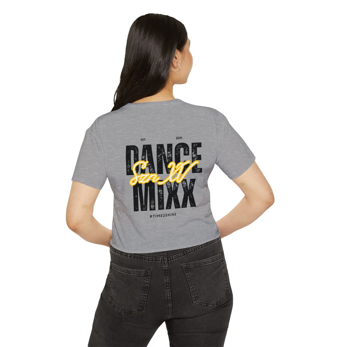 Season XV - Women's Crop Top (Front Logo, Back Image)