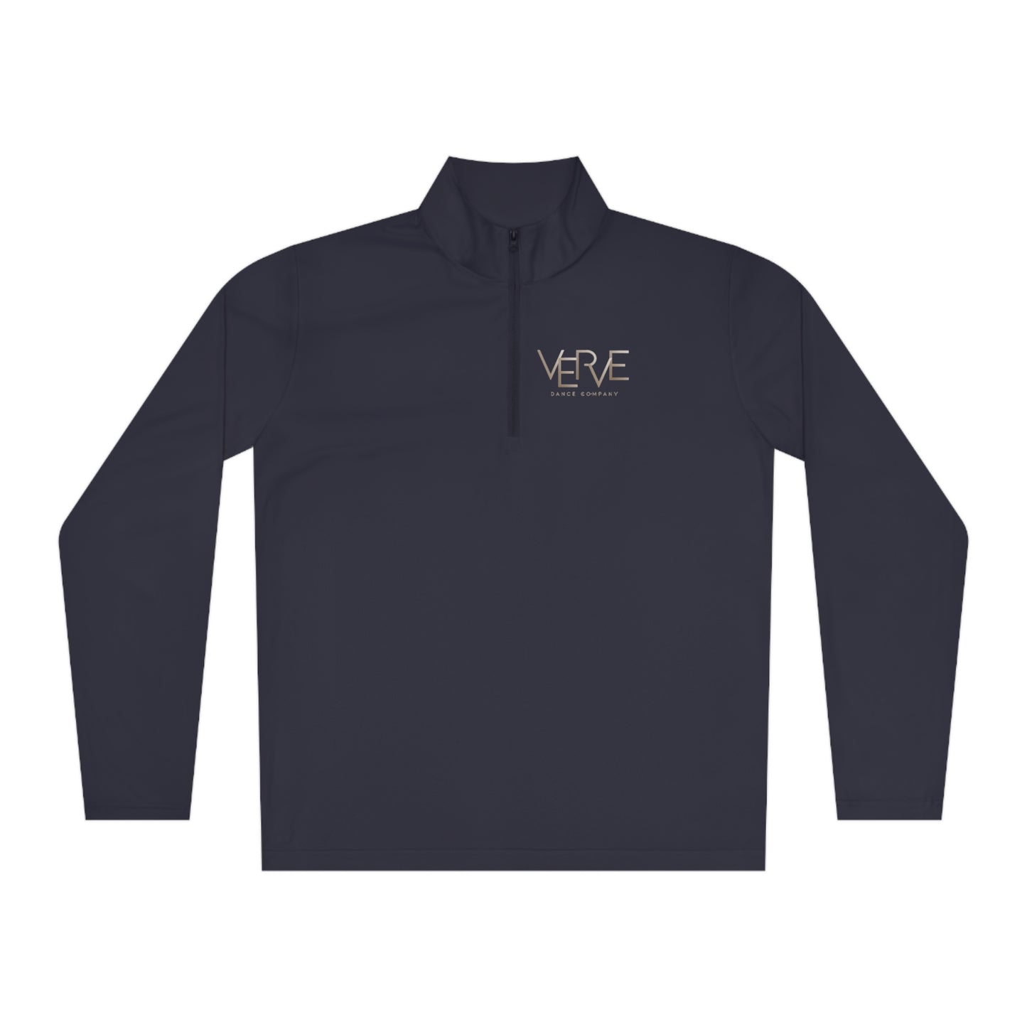 VERVE - Unisex Quarter-Zip Pullover (Front Logo)