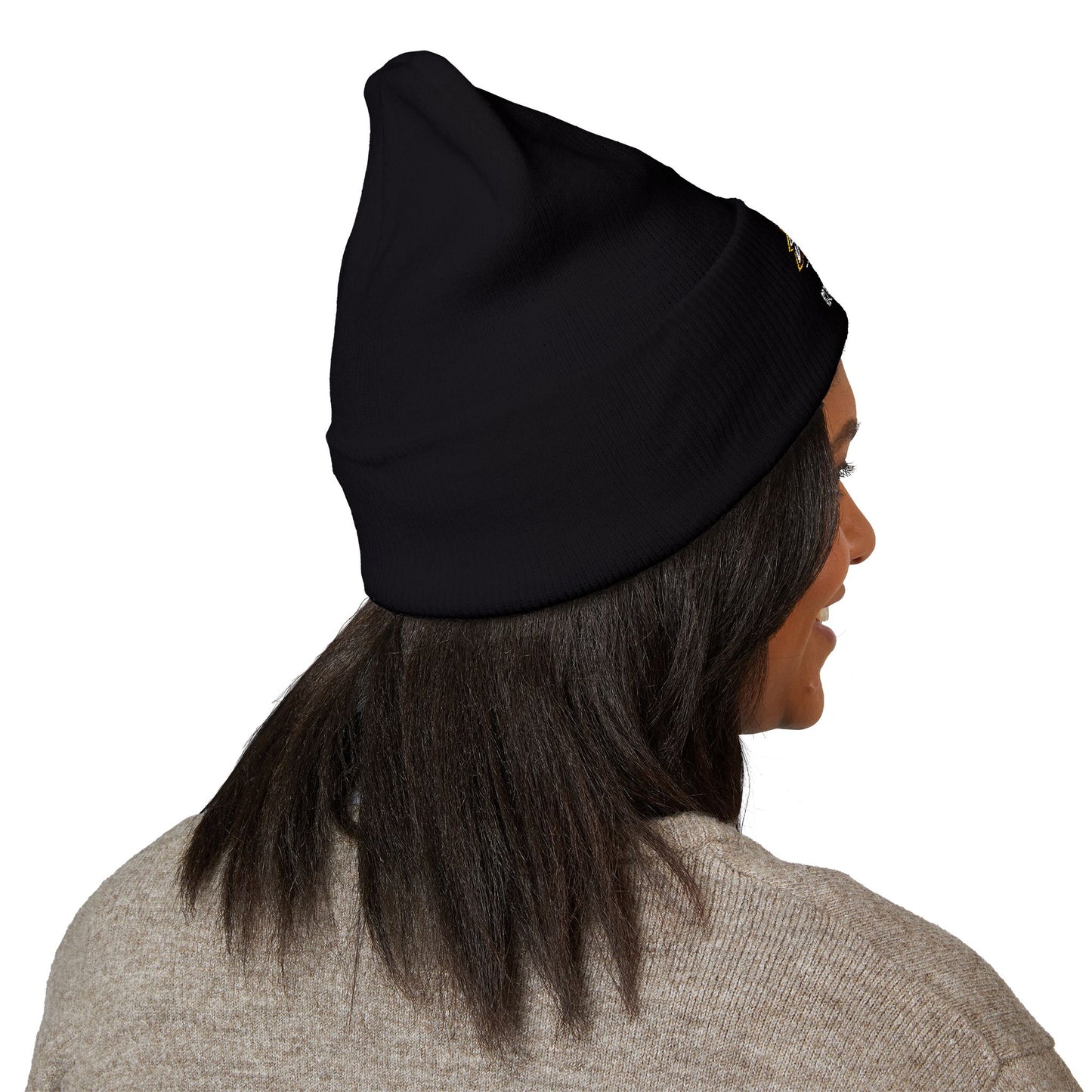 WMEDT - Embroidered Cuffed Beanie
