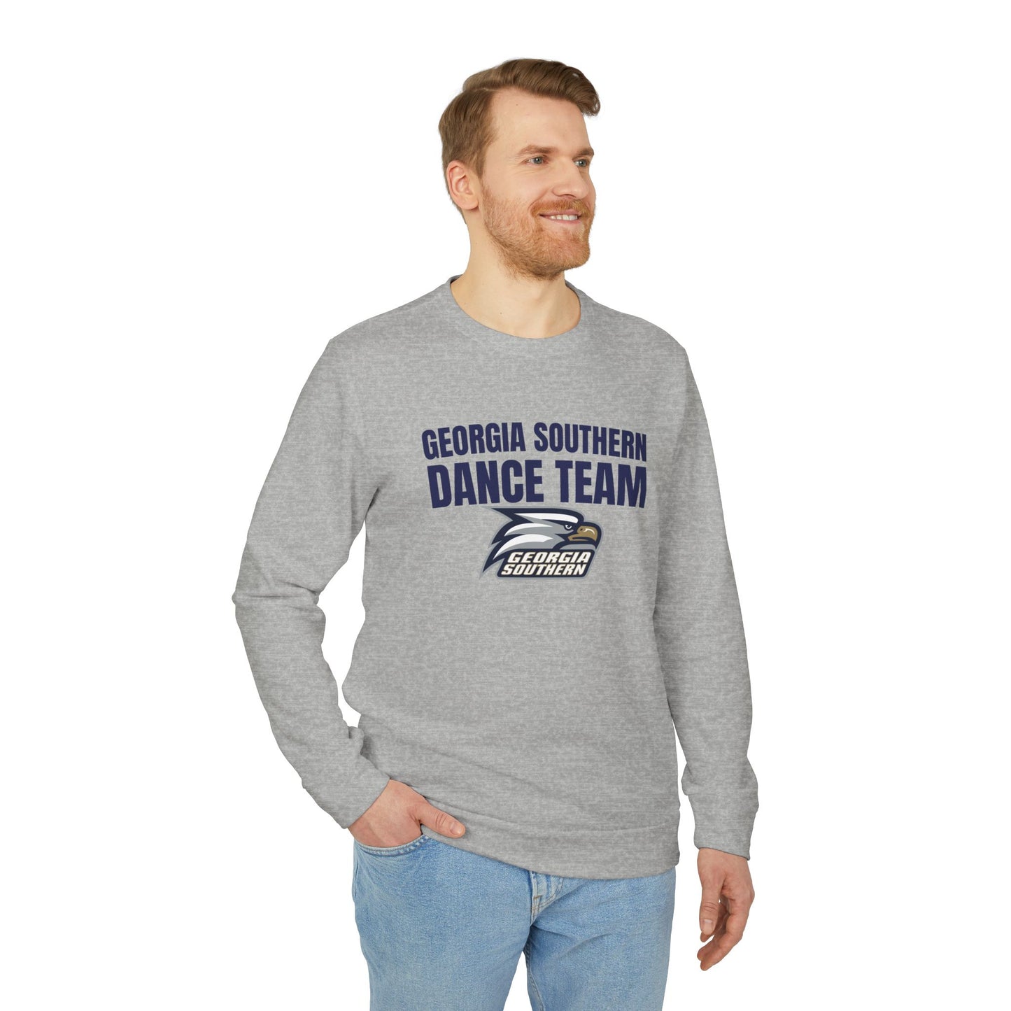 Georgia Southern Dance Team Unisex Crewneck Fleece Sweatshirt, Adidas, CUSTOM (Read Below)