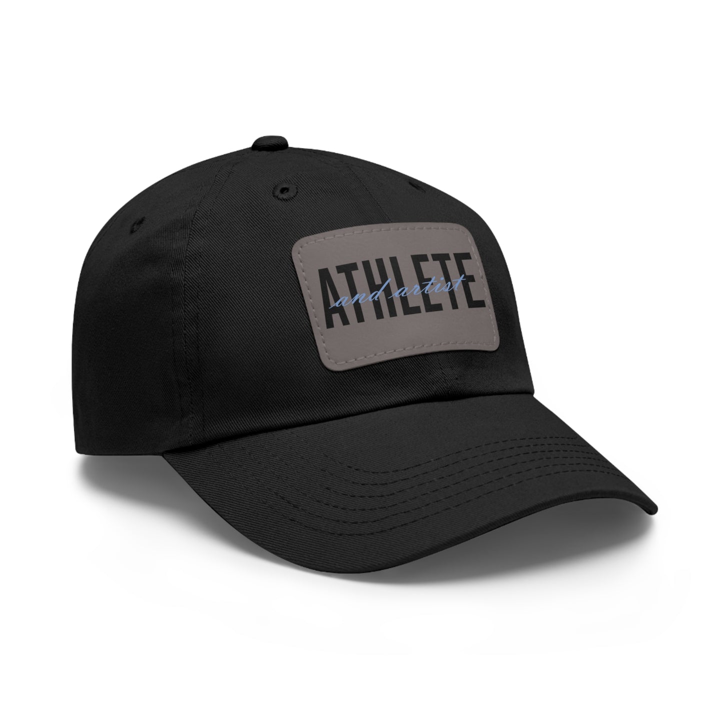 ATHLETE and ARTIST - Hat with Leather Patch (Rectangle)