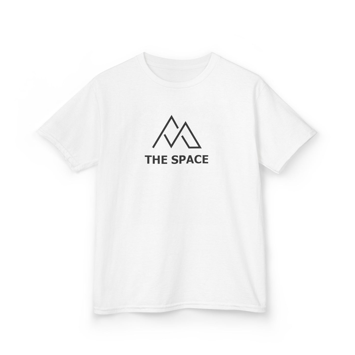 The Space - Youth Heavy Cotton Tee (Left Chest Logo, Back Name) Custom: Read Description