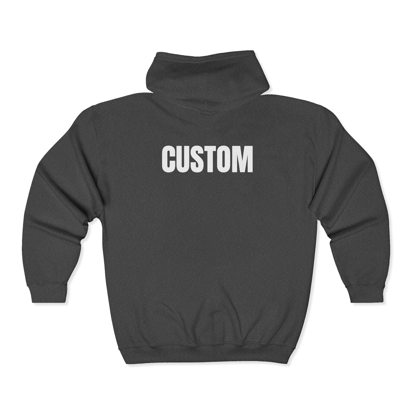 Malverne Winter Guard - CUSTOM Full Zip Hoodie (Read Description Below)