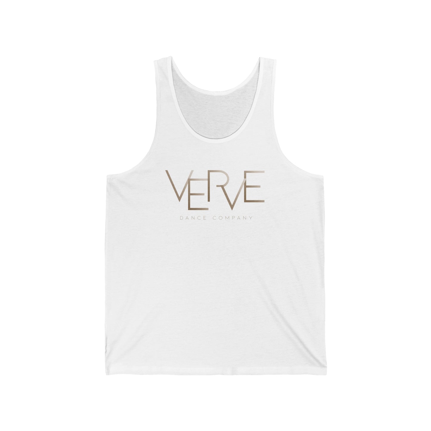 VERVE - Unisex Jersey Tank (Front Logo)