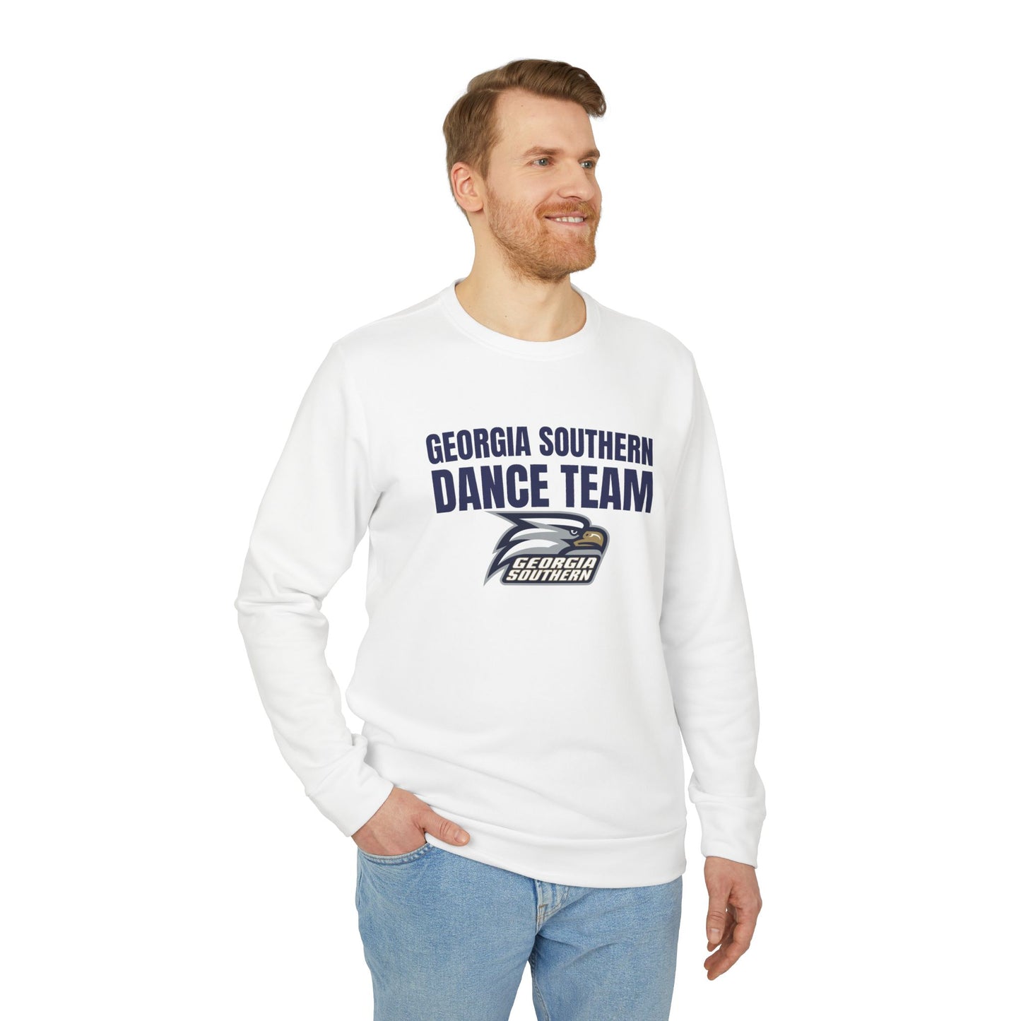 Georgia Southern Dance Team Unisex Crewneck Fleece Sweatshirt, Adidas, CUSTOM (Read Below)