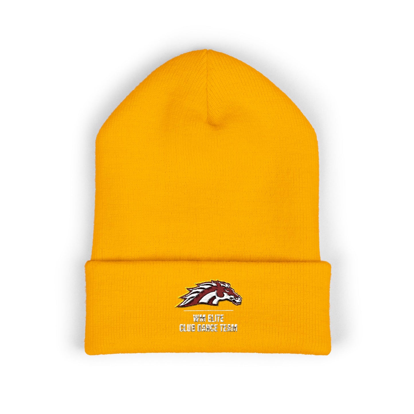 WMEDT - Embroidered Cuffed Beanie