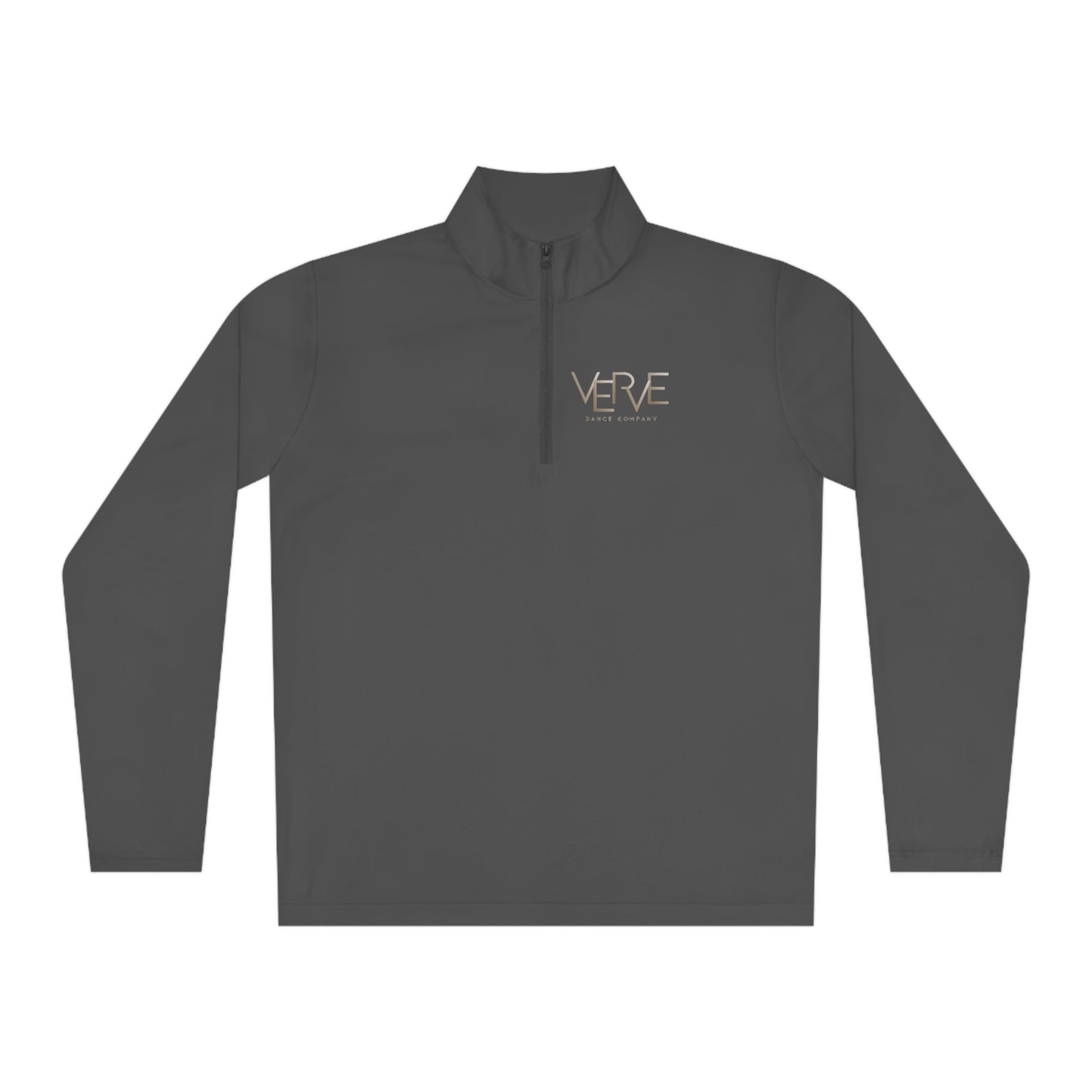 VERVE - Unisex Quarter-Zip Pullover (Front Logo)