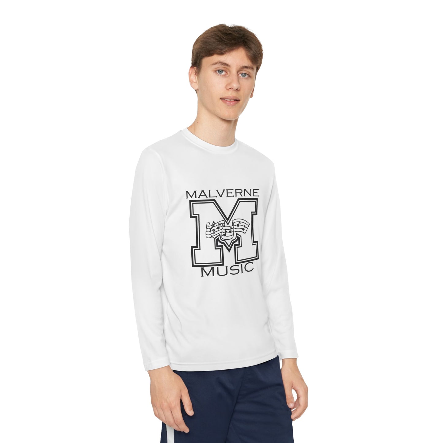 Malverne Music - Youth Long Sleeve Tee