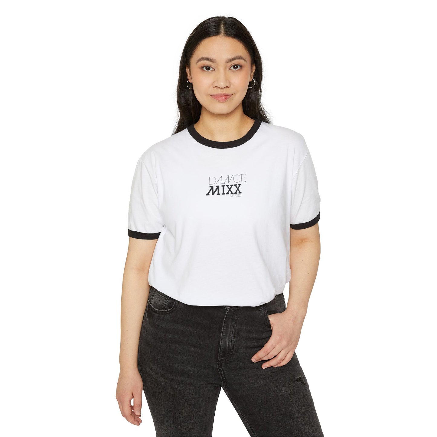 Season XV - Unisex Ringer T-Shirt (Front Logo, Back Image)