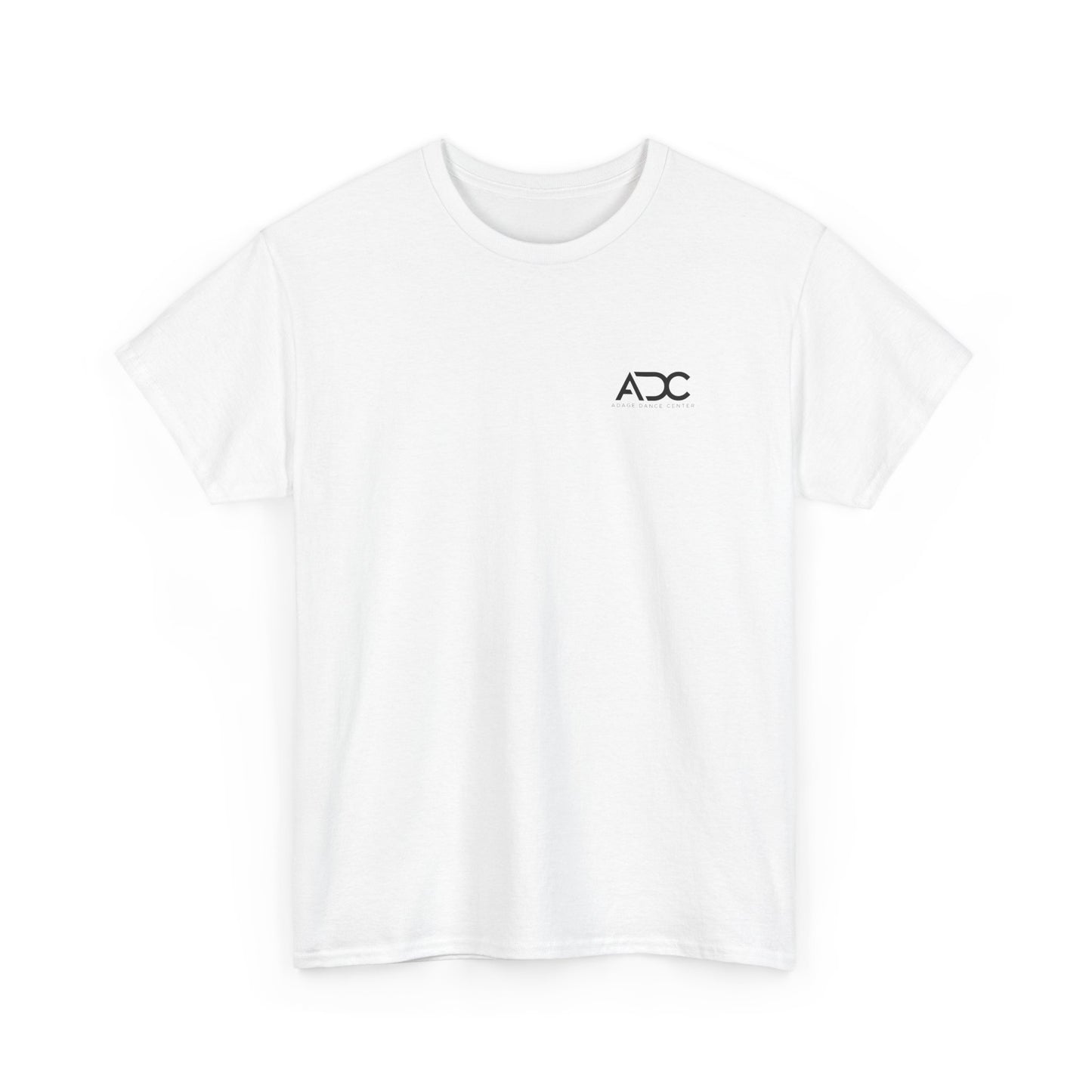 Adage Dance Center: Gildan Unisex T-Shirt (Front Logo, Back Logo)