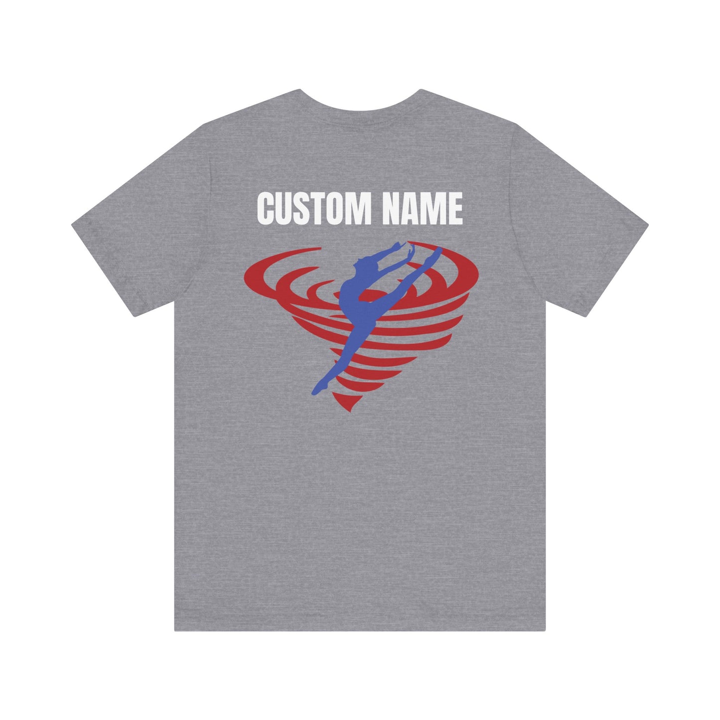 CUSTOM SSD - Unisex Jersey Short Sleeve Tee *READ BELOW* - (Front Logo, Back Female Design)