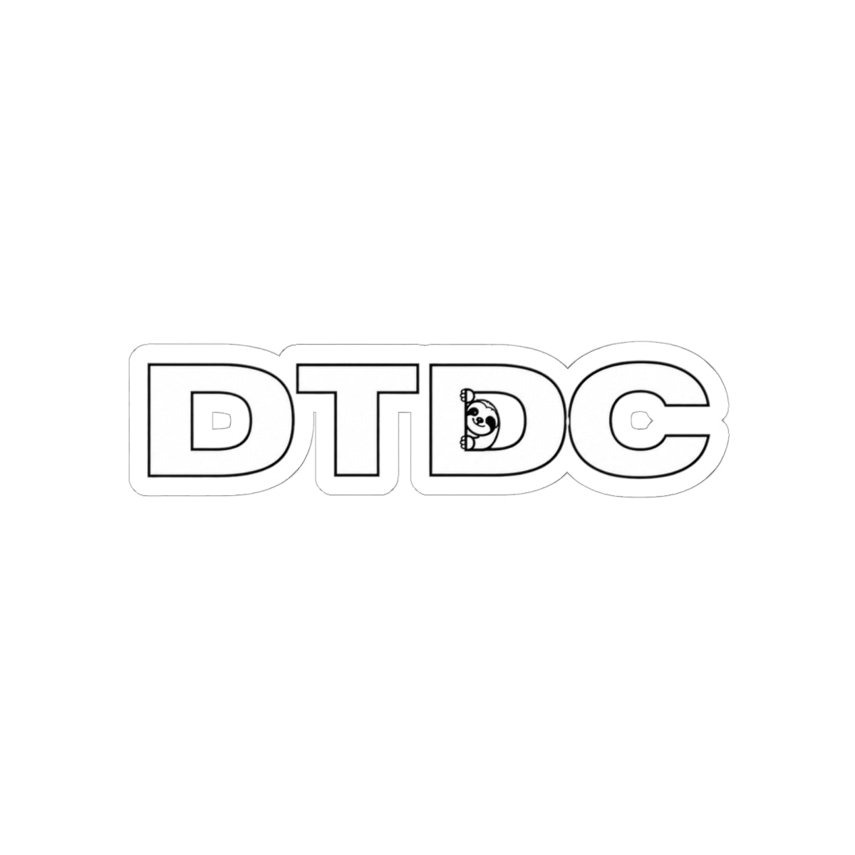 DTDC - Logo Sticker (Multiple Sizes)