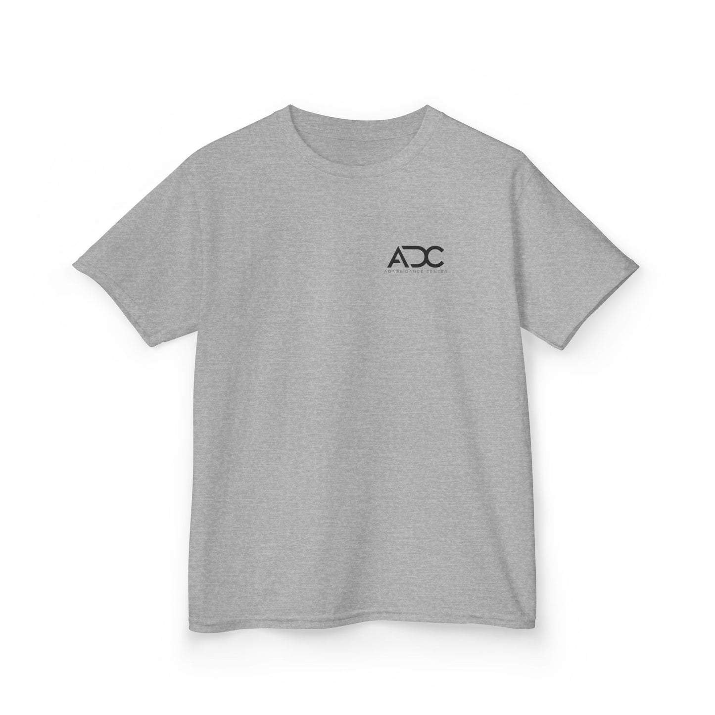 Adage Dance Center: Gildan Youth T-Shirt (Front Logo, Back Logo)