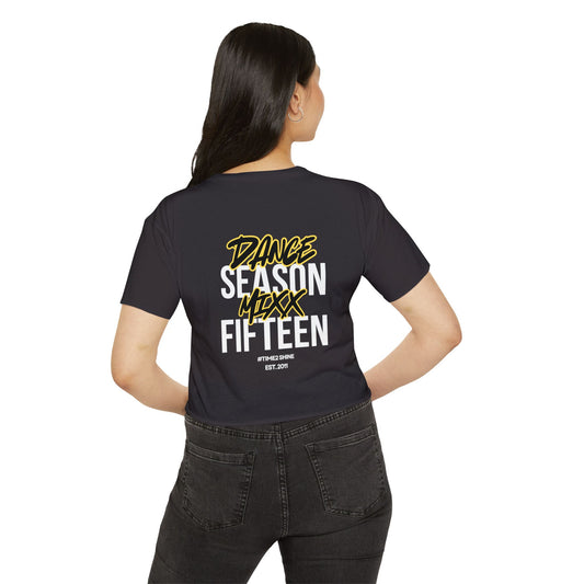 Season XV - Women's Crop Top (Front Logo, Back Image)