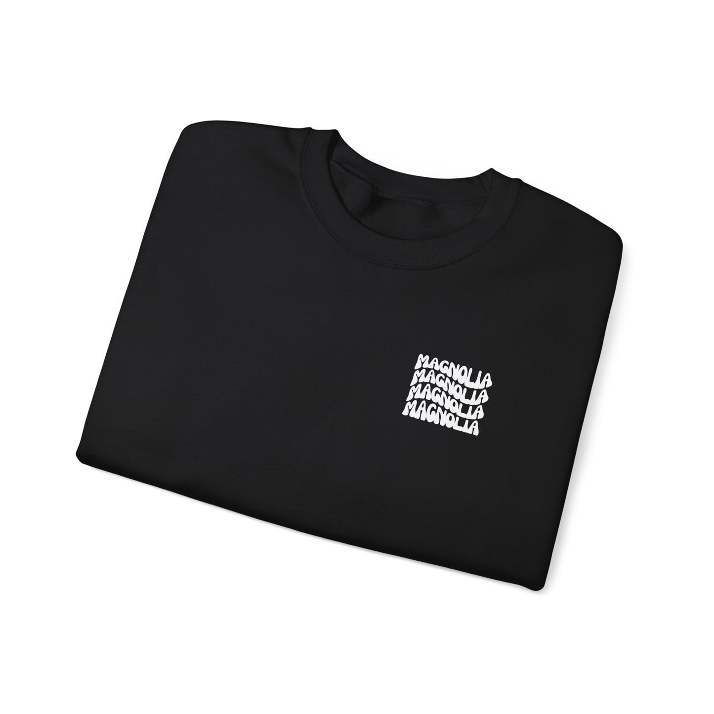 MDA - Unisex Crewneck Sweatshirt (Front Mini Logo, Back Large Logo)