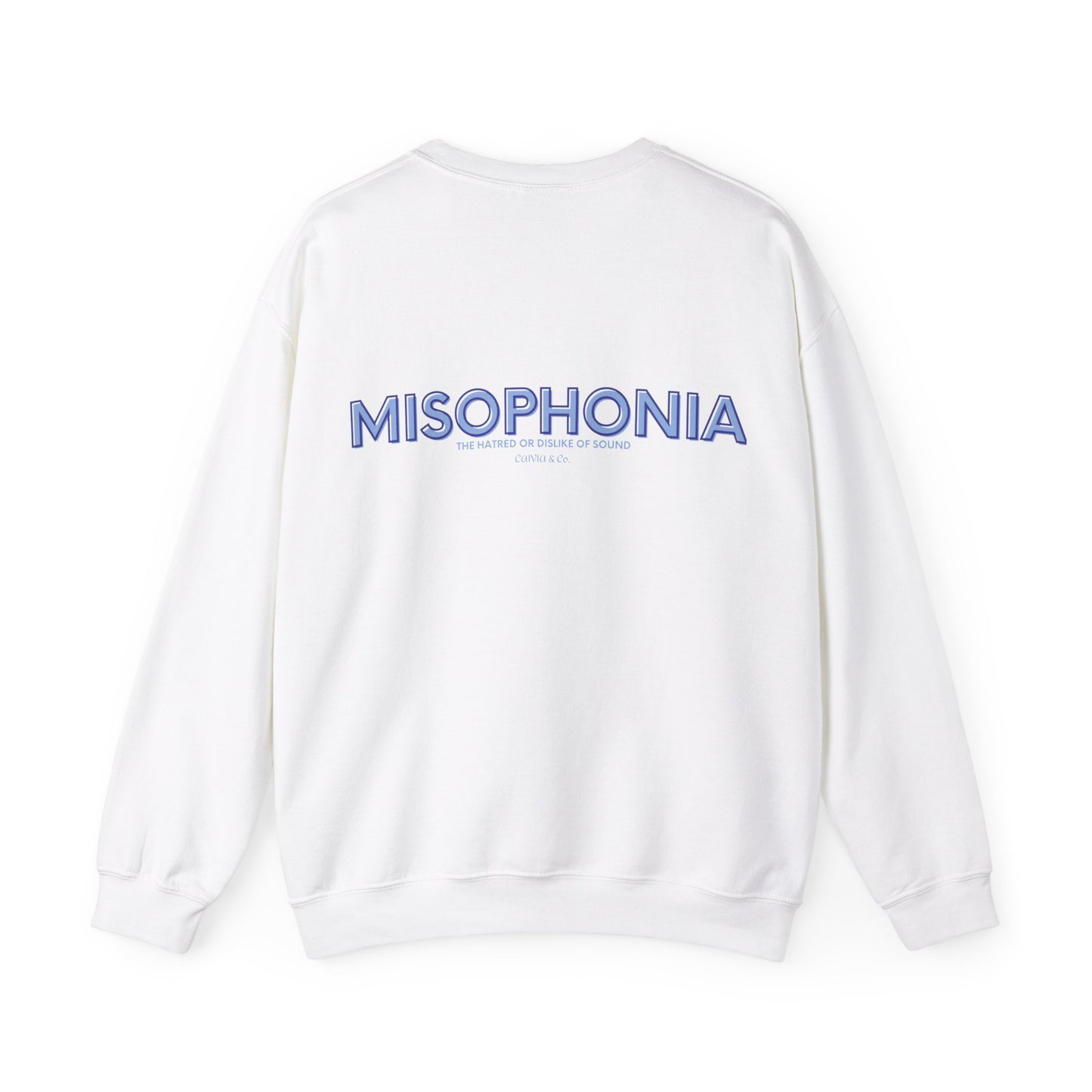 Misophonia - Unisex Crewneck Sweatshirt (Front and Back Design)