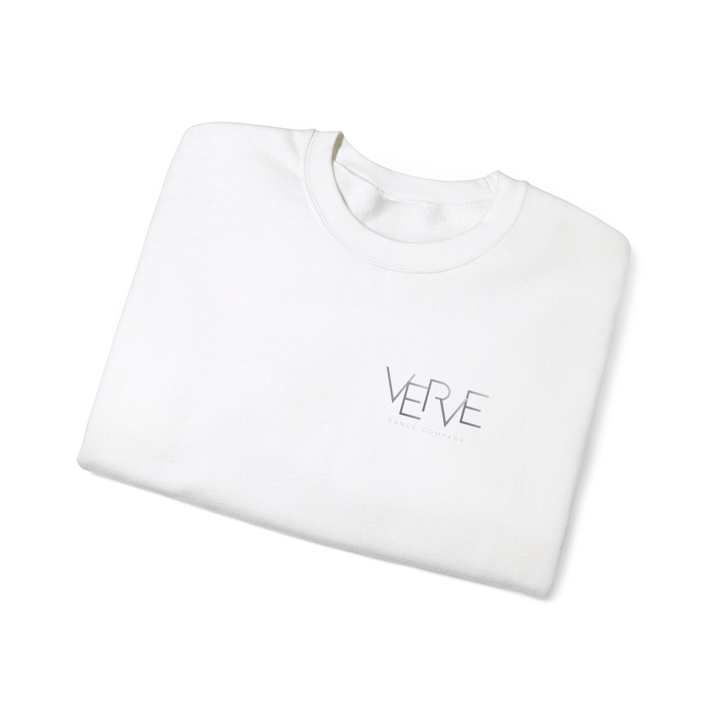 VERVE - Unisex Crewneck Sweatshirt (Front Logo, Back Design)