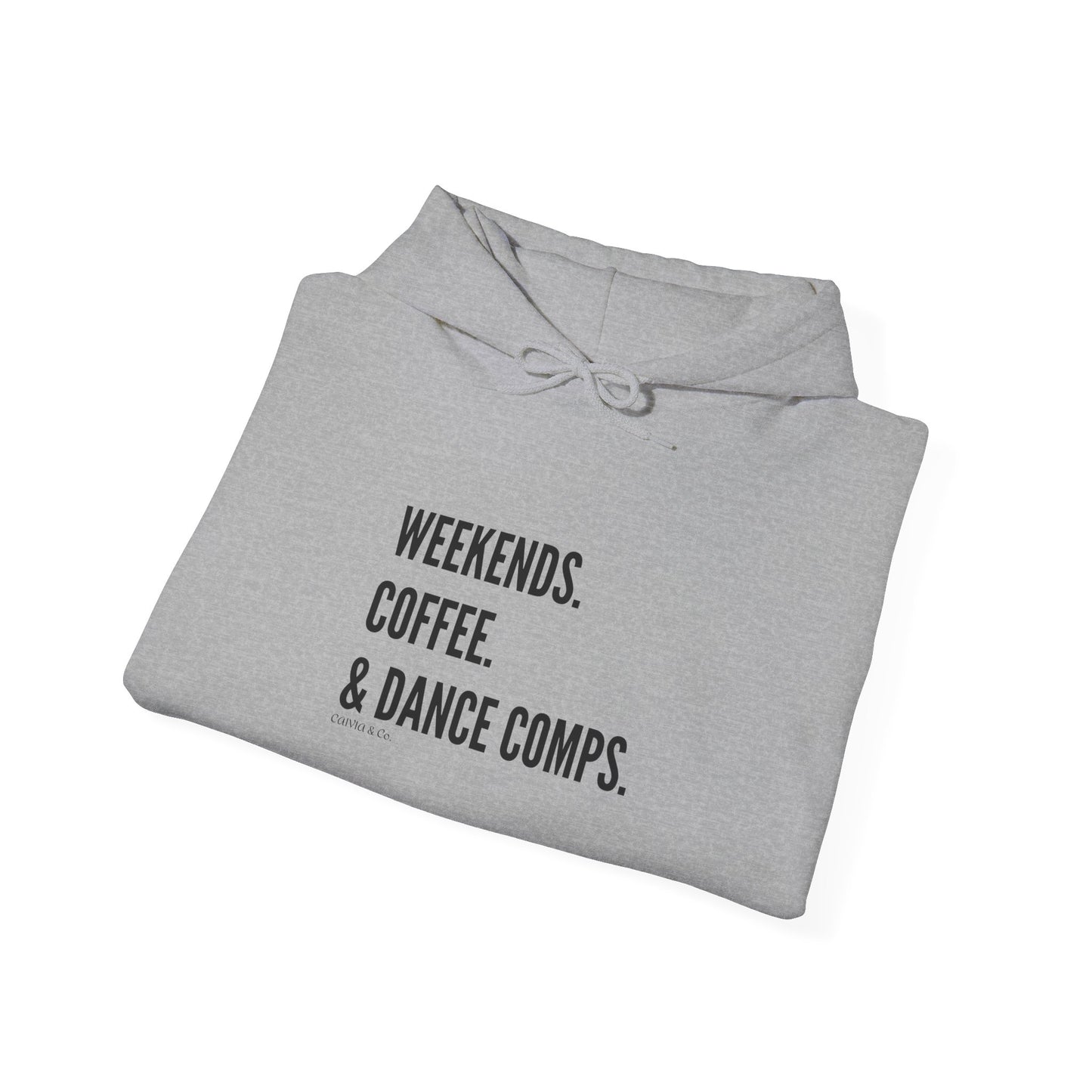 DANCE COMPS - Unisex Hooded Sweatshirt - Front Design