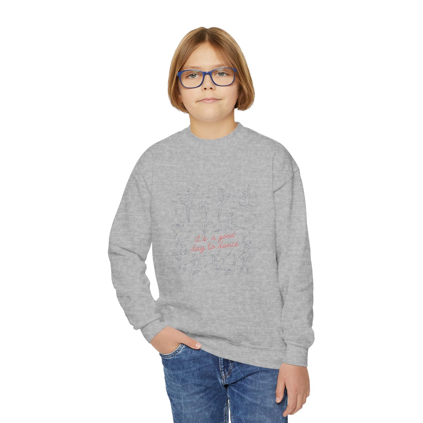 DTDC - Custom Youth Crewneck Sweatshirt (Multiple Colors) *Read Description*