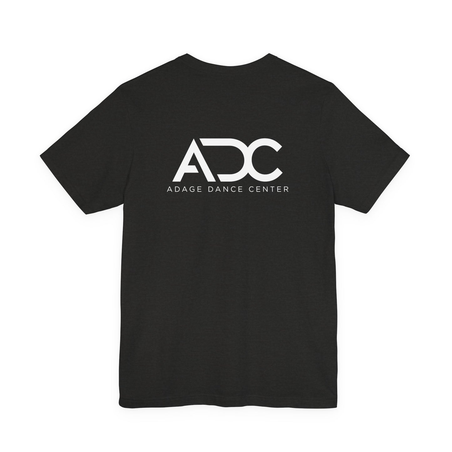 Adage Dance Center: Bella+Canvas Unisex Tee (Front Logo, Back Logo)