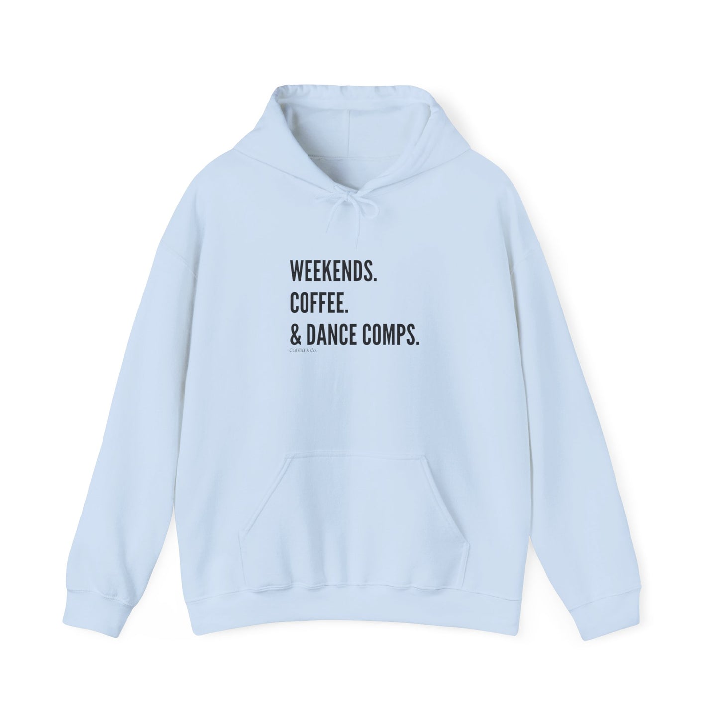 DANCE COMPS - Unisex Hooded Sweatshirt - Front Design