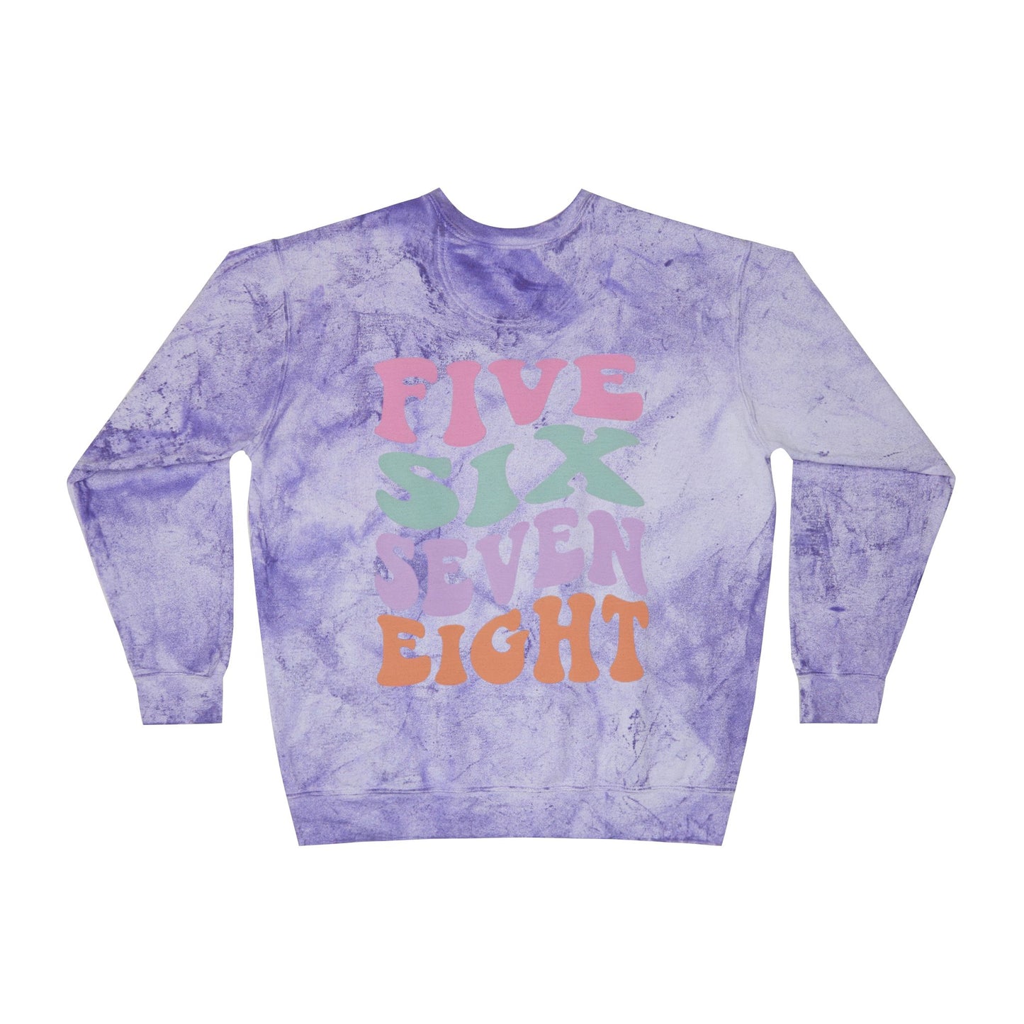 MIXX Summer 2025 - Unisex Color Blast Sweatshirt (Front Studio, Back Phrase)
